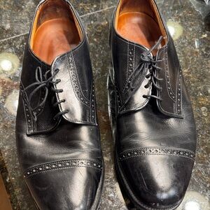 Allen Edmonds Black Leather Oxfords